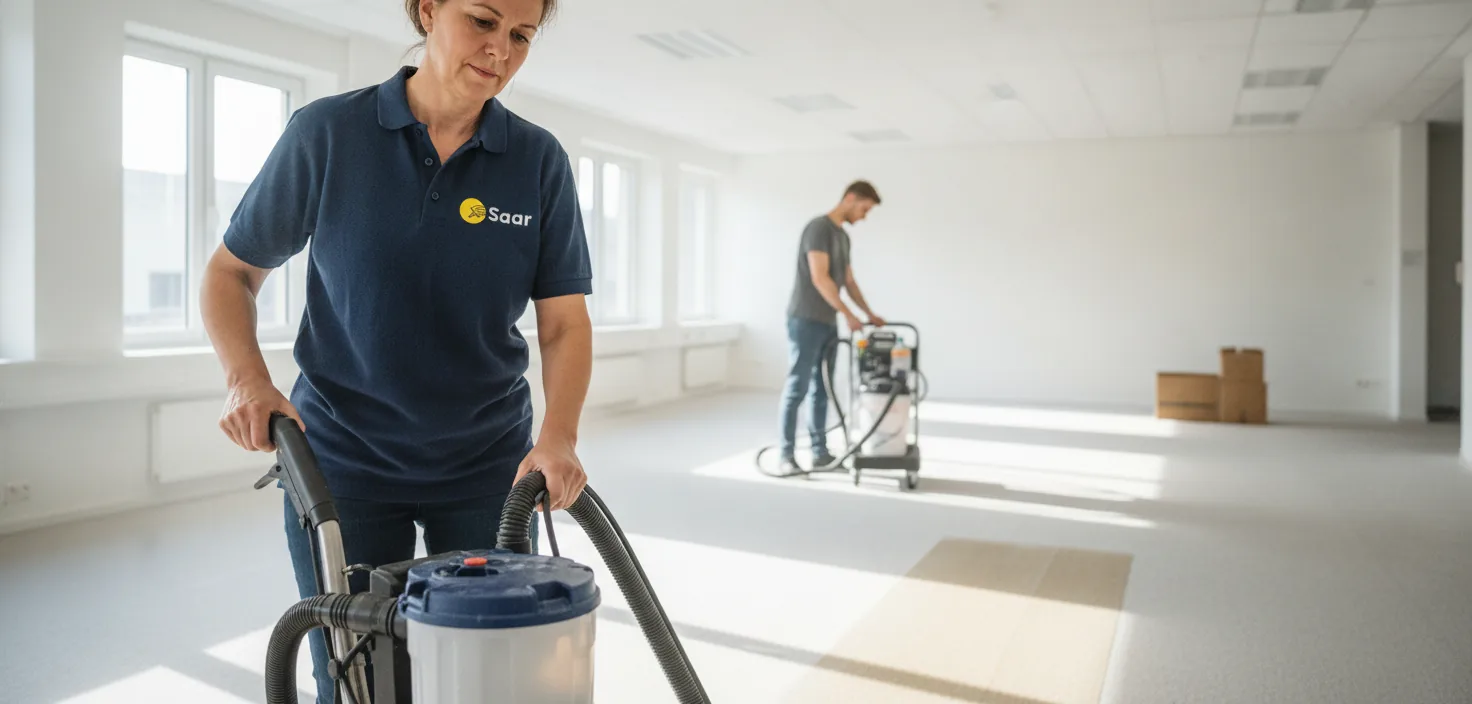 Teppichreinigung im Saarland mit Sprühextraktion
